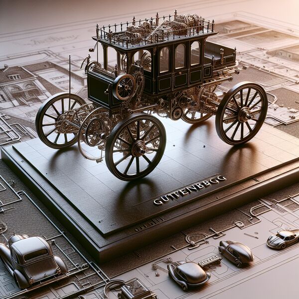 Gutenberg Automobile: Innovation auf vier Rädern