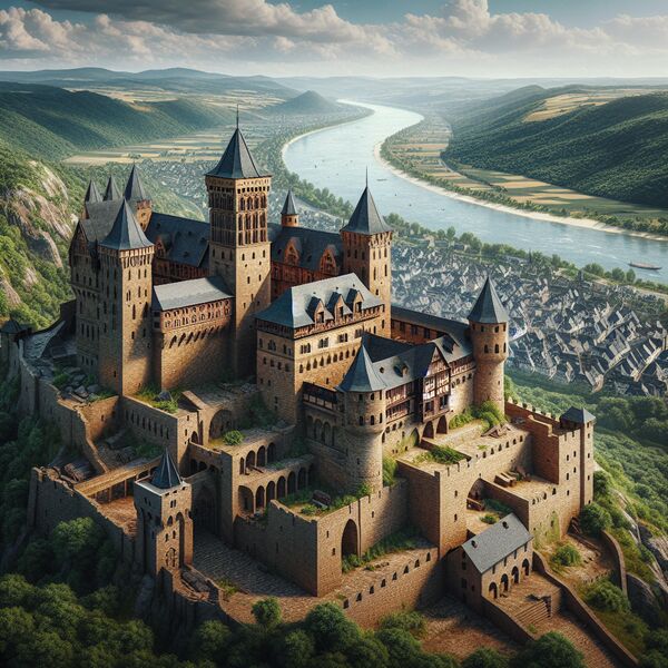 Burg Gutenberg – Mittelalterliches Flair hoch über dem Rheintal